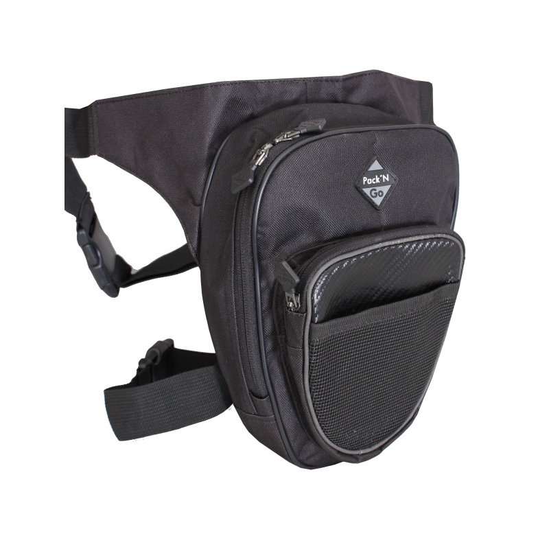 Kapsička na stehno Pack´N GO Racing pocket carbon
