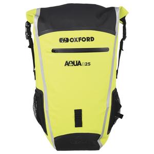 Vodotěsný batoh Oxford Aqua B25 černo-fluo žlutý 25 l výprodej