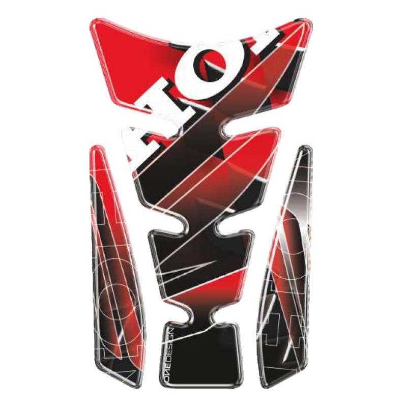Polep palivové nádrže Print - Spirit LE 3 červený