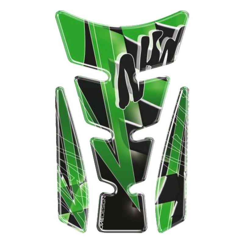 Polep palivové nádrže Print - Spirit LE 6 zelený
