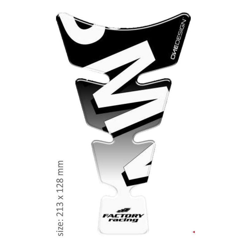 Polep palivové nádrže Print - Spirit 9 černý