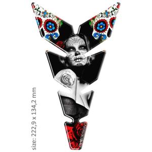 Polep palivové nádrže Print - MOON Slim Mexican Tatoo 2