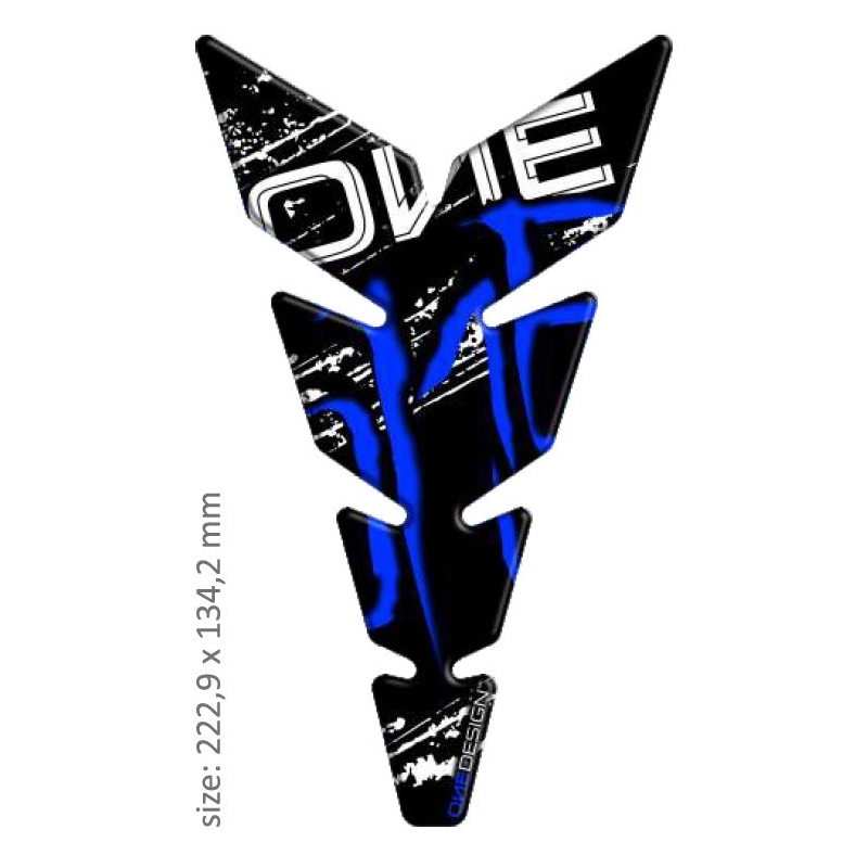 Polep palivové nádrže Print - Anniversary one modrý výprodej