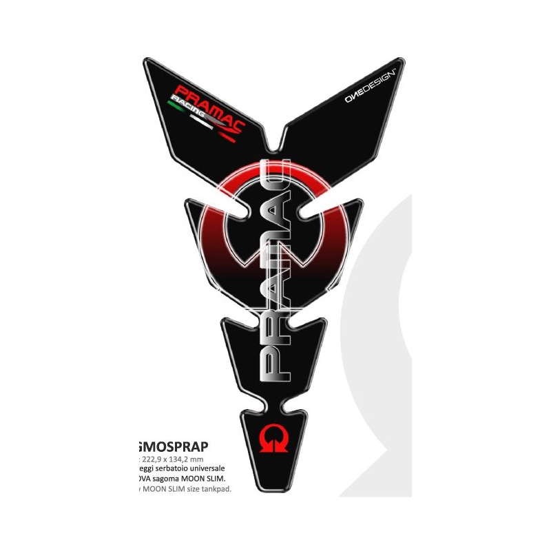Polep palivové nádrže Print - PRAMAC RACING výprodej