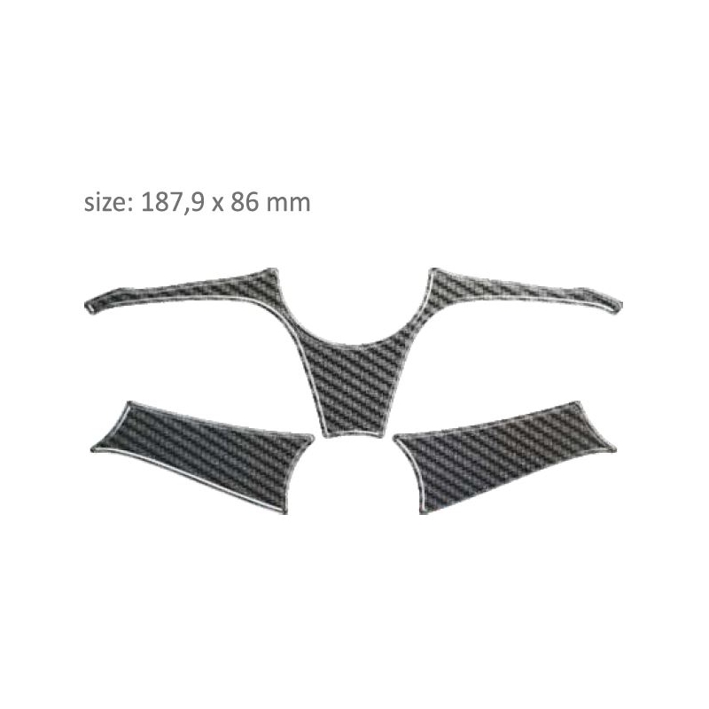 Carbonový polep brýlí Print - BMW F 800 S (07-10) výprodej
