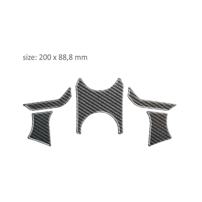 Carbonový polep brýlí Print - BMW R 1200 GS (08-14) výprodej