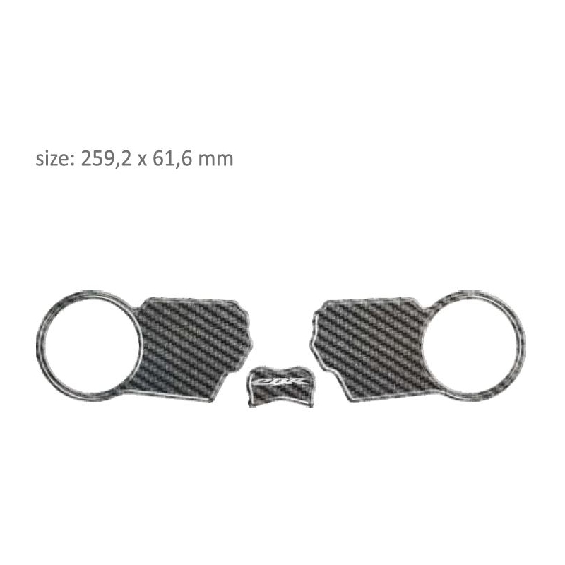 Carbonový polep brýlí Print - Honda CBR 1000 (04-07) výprodej