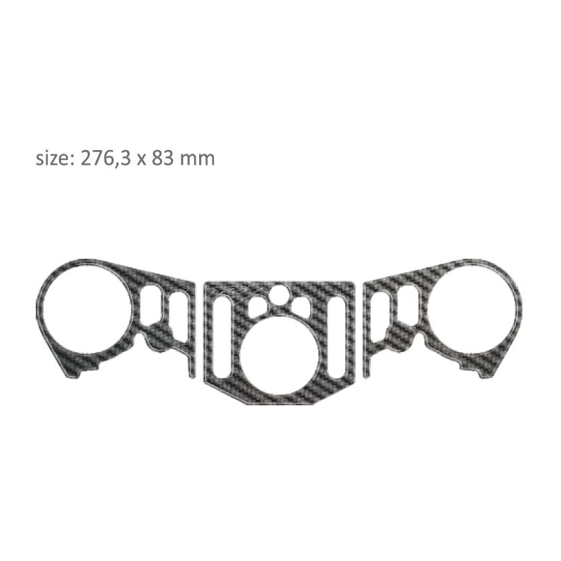 Carbonový polep brýlí Print - Yamaha R1 (12-14) výprodej