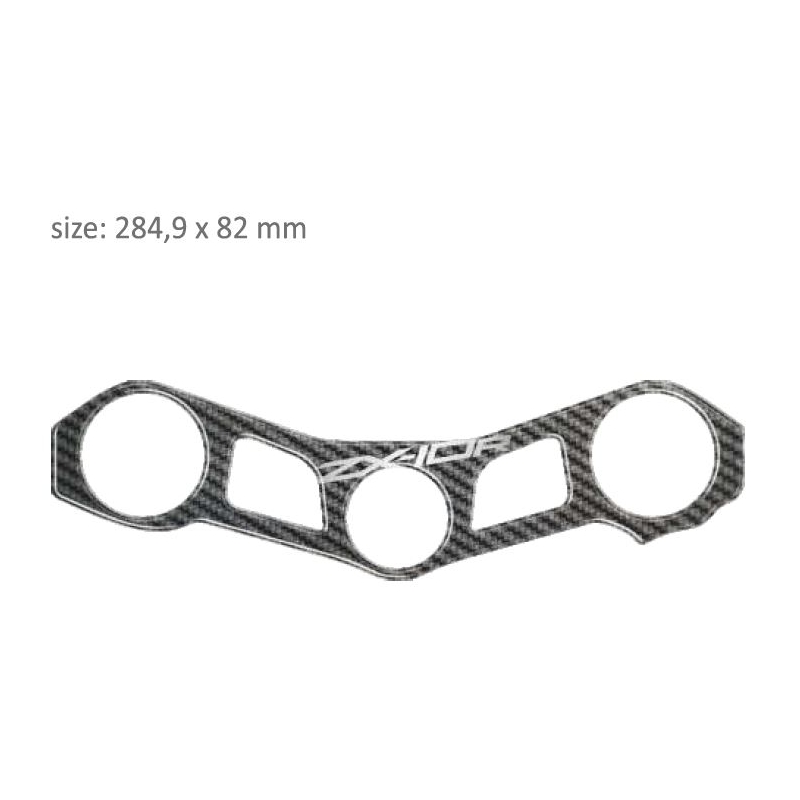 Carbonový polep brýlí Print - Kawasaki ZX 10R (11-14) výprodej