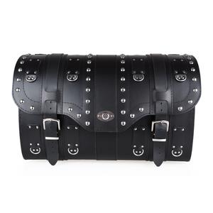 Kožený moto kufr na motorku Chopper RSA-15B se zámkem