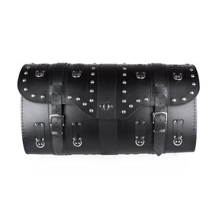 Kožený moto kufr na motorku Chopper RSA-16B se zámkem