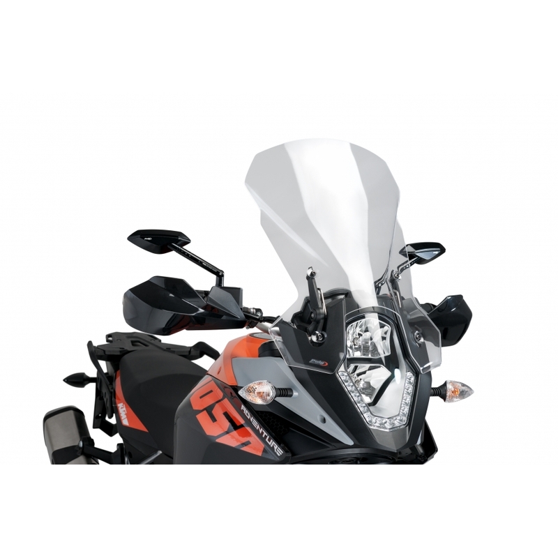 Plexi štít PUIG TOURING kouřová
