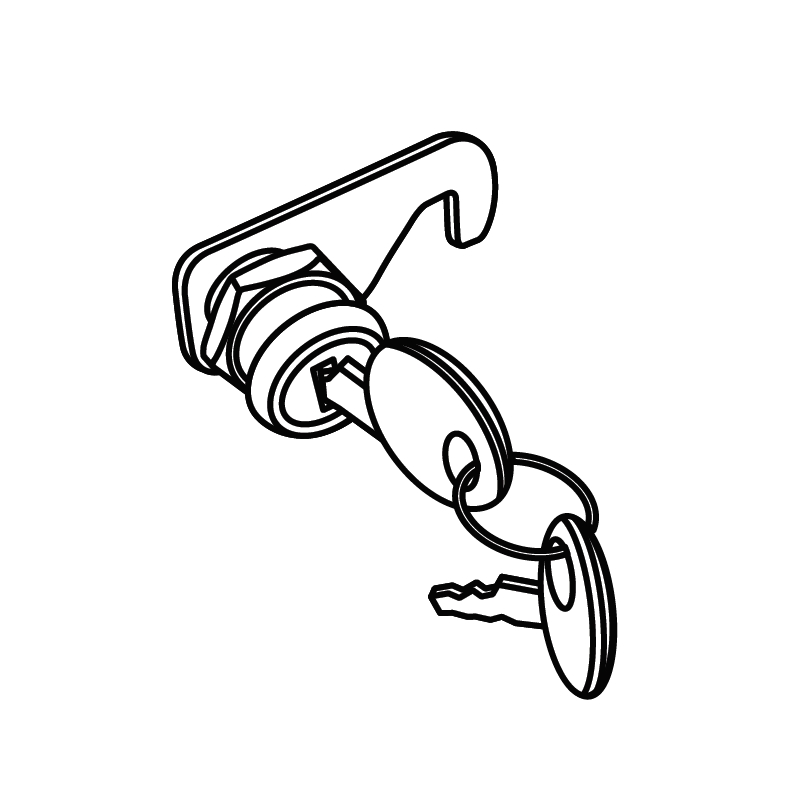 Zamykací mechanismus SHAD pro ATV80