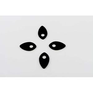 Záslepky pod miniblinkry PUIG černý