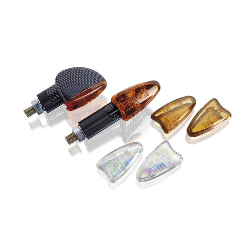 Blinkry PUIG STAR černý dlouhé, homologované