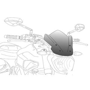 Plexi štít PUIG NEW. GEN SPORT 9702H kouřová