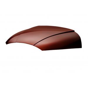 Kryt kufru SHAD D1B37E09 pro SH37 červený