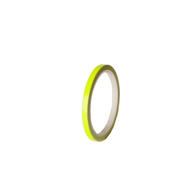 Linka na ráfek PUIG fluorescentní žlutá 7mm x 6m (bez aplikátoru)