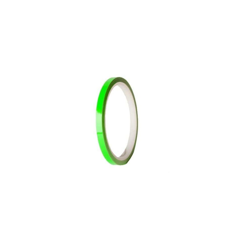 Linka na ráfek PUIG fluorescentní zelená 7mm x 6m (bez aplikátoru)