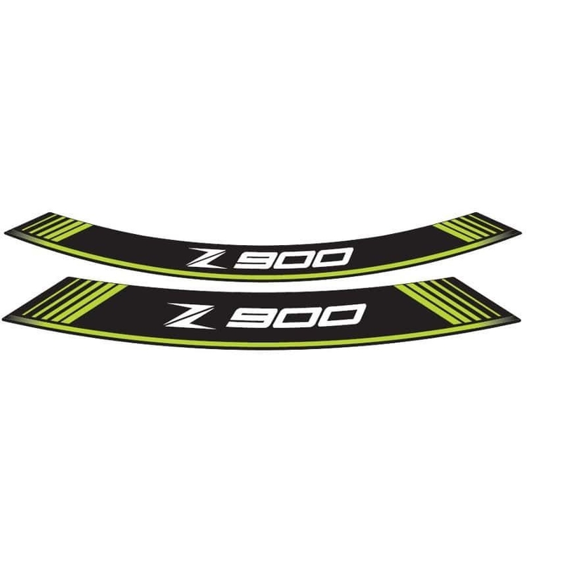 Linka na ráfek PUIG Z900 zelená linky na ráfek - sada 8ks