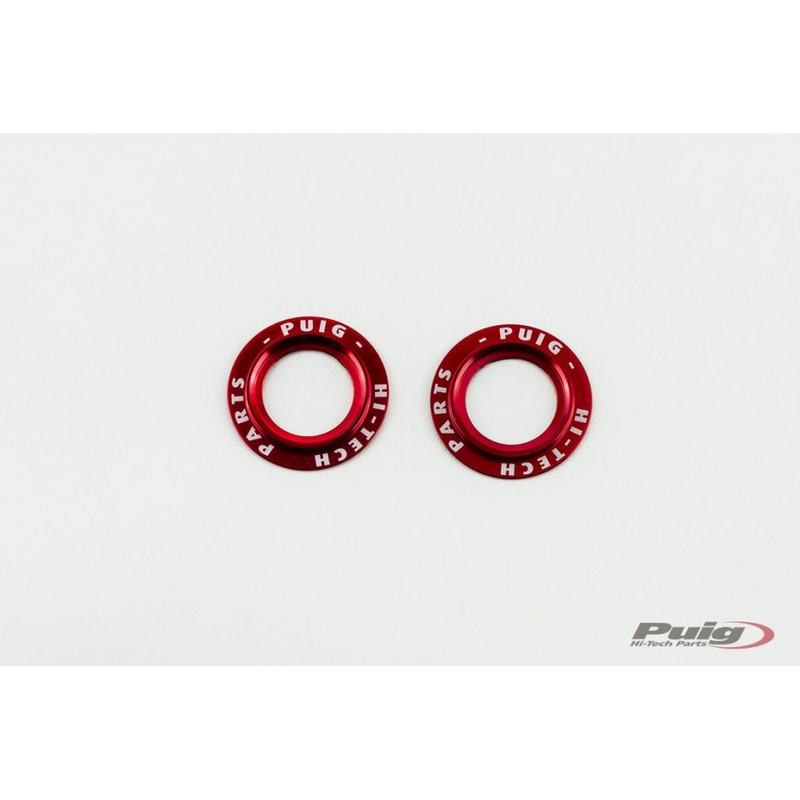 Rings for axle sliders PUIG PHB19 hliník červená