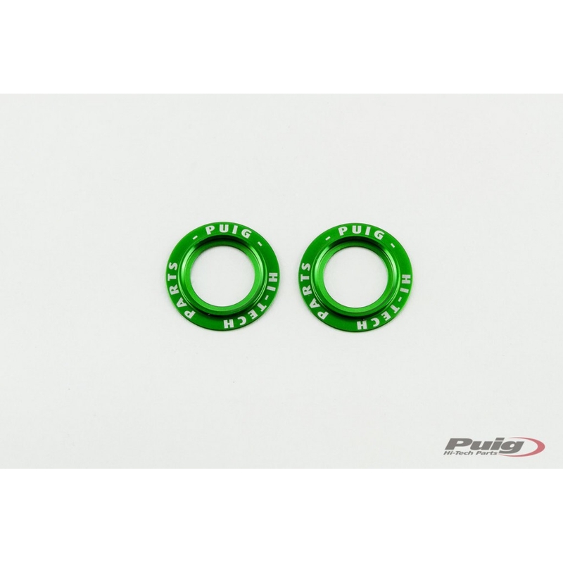 Rings for axle sliders PUIG PHB19 hliník zelená