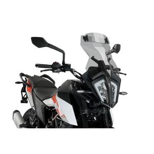 Plexi štít PUIG TOURING WITH VISOR 20415H kouřová