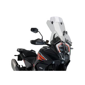 Plexi štít PUIG TOURING PLUS WITH VISOR 20817H kouřová
