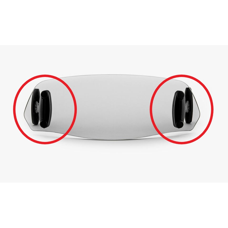Multi-adjustable mechanism PUIG 2.0 pair, black připevnění pomocí šroubů