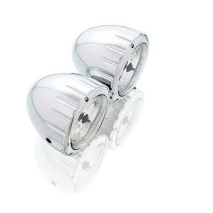 Světlo CUSTOMACCES TWIN FD0002J inox 90MM DE DIAM.3 1/2"