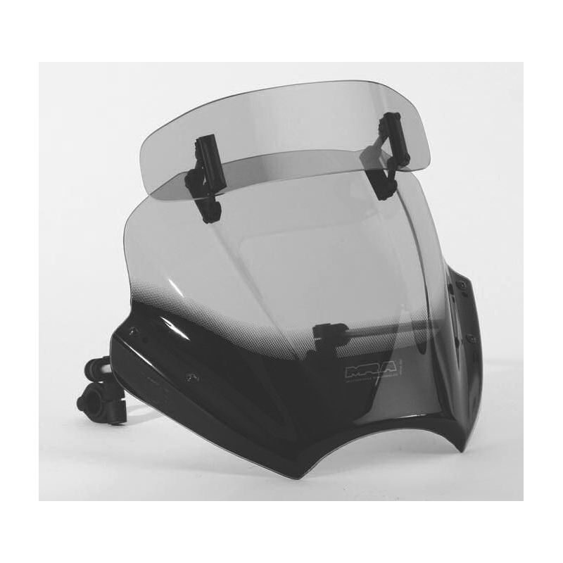 Plexi na moto MRA-Vario pro naháče + montážní sada
