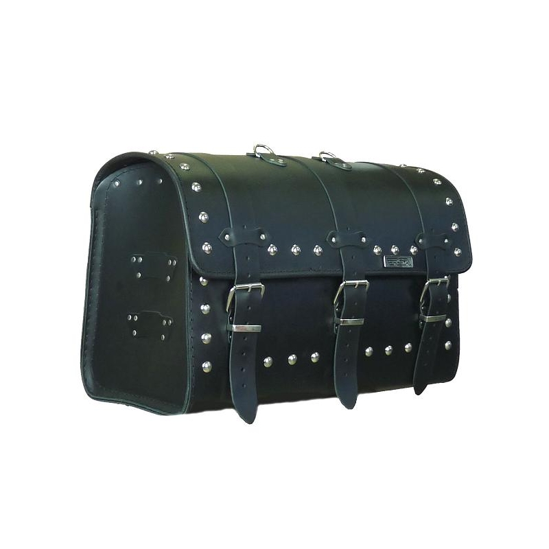 Kožený moto kufr na motorku Chopper RSA-17B