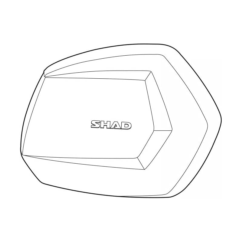 Spare part SC lid SHAD pravý ALU