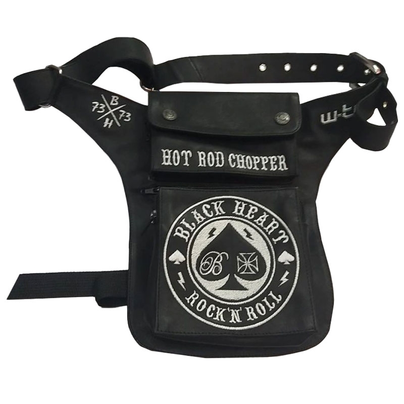 Kapsa stehenní Black Heart Ace Of Space černá