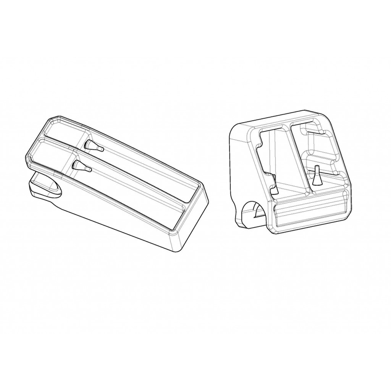 Side case fitting bracket SHAD TERRA