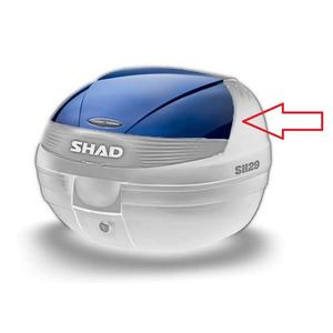 Kryt kufru SHAD D1B29E01 pro SH29 modrá výprodej