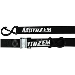 Motocyklové popruhy MotoZem černé