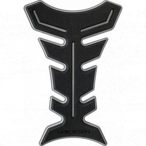 Polep palivové nádrže Print Black černo-šedý