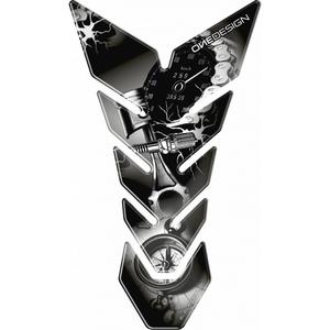 Polep palivové nádrže Print Black edition - Speedometer