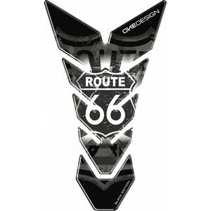 Polep palivové nádrže Print Black edition - Route 66