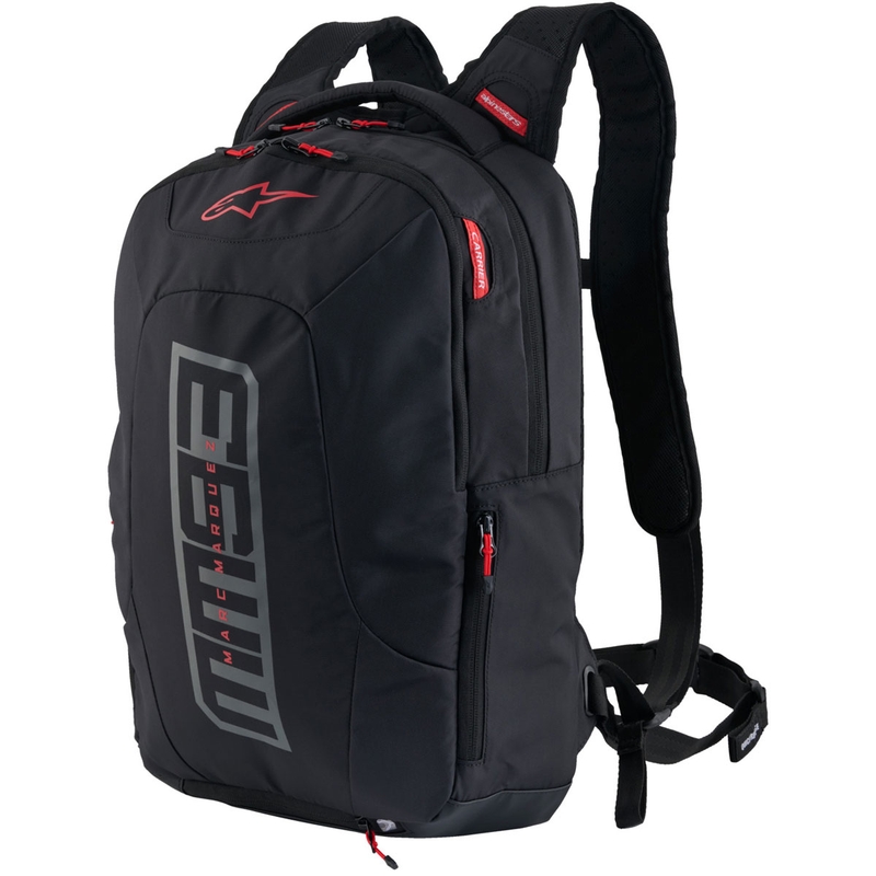 Batoh Alpinestars City Hunter V2 MM93 černo-šedo-červený