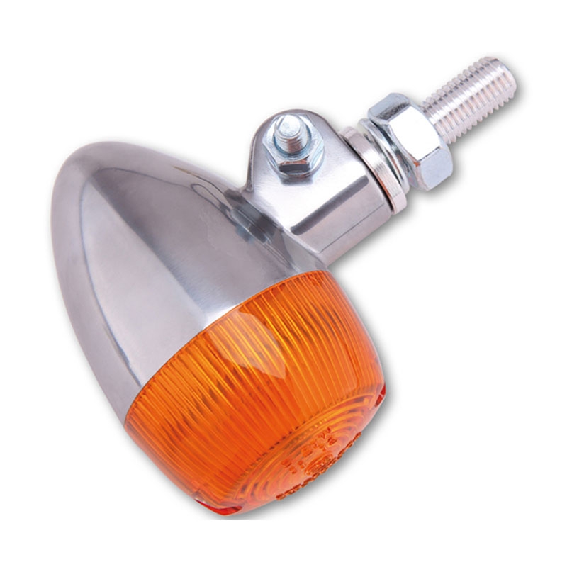 Blinkr na motorku Highsider Smart Bullet chrom
