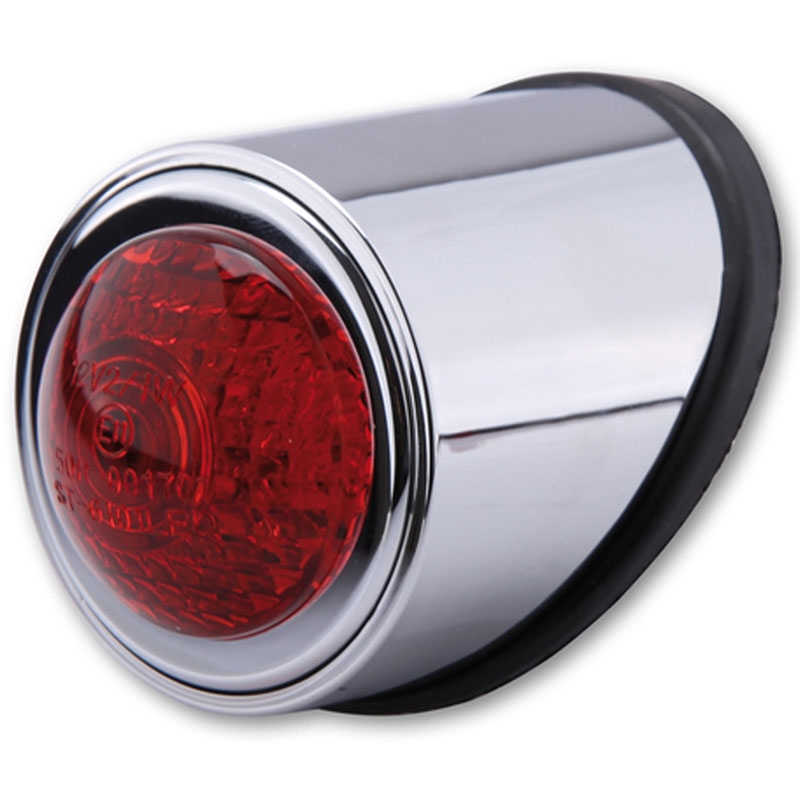 Zadní LED světlo Highsider Smart OLD SCHOOL chromované