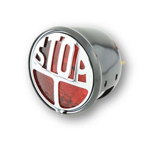 Zadní LED světlo Highsider Smart černo-červené