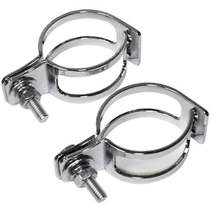 Svorka pro uchycení blinkrů na trubky Highsider Smart chromovaná