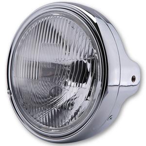Hlavní světlo Highsider Smart LTD 7 s reliéfním sklem chromované