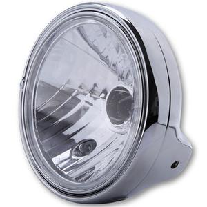 Hlavní světlo Highsider Smart LTD 7 s čirým sklem chromované