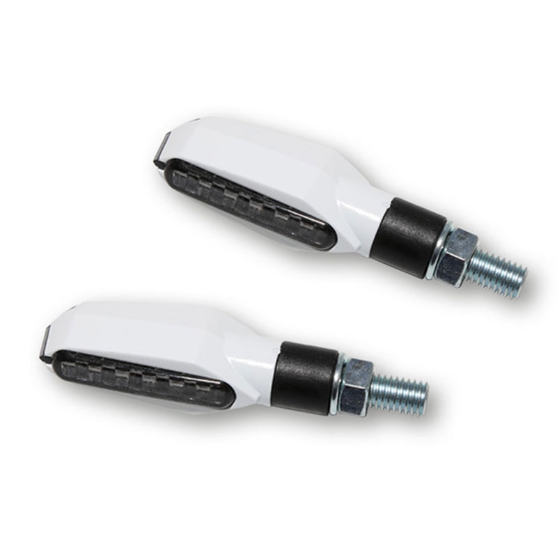 Blinkry na motorku Highsider Smart Multiface LED bílé