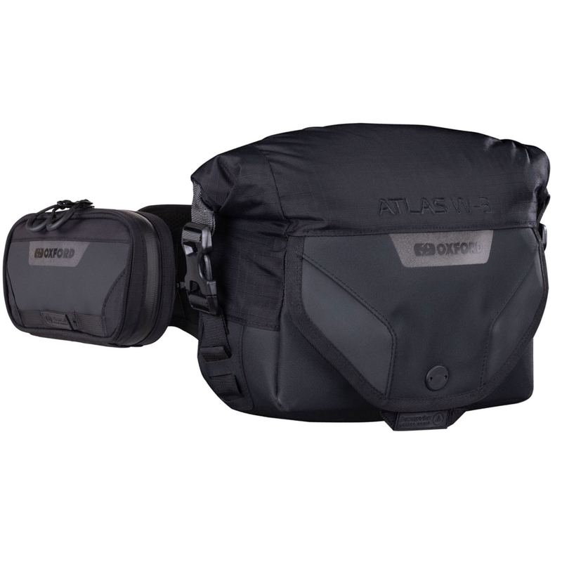 Ledvinka Oxford Atlas W-3 s přídavnou kapsičkou černá 3,8 l