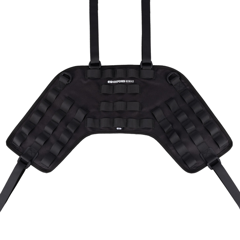 Systém uchycení zavazadel Oxford Nomad na sedačku spolujezdce černý